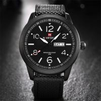 ราคา หรูหราในราคาเบาๆนาฬิกาข้อมือชาย กันน้ำ naviforce watch แท้ รุ่นNF9101-BWB สายผ้าไนล่อน ของแท้100% (840370225)