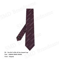 ราคา Emporio Armani เนคไท รุ่น Pure Silk Tie With All Over Jacquard Logo Code: 340049 2R605 00490 (42014507017)