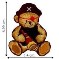 ราคา Teddy Bear Pirate อาร์มปัก หมีโจรสลัด ตัวรีดติดเสื้อ อาร์มรีดติดเสื้อ อาร์มภาพยนตร์ อาร์มการ์ตูน (22863239379)