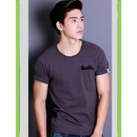 ราคา Rudedog เสื้อคอกลม หญิง ชาย รุ่น Only สีเทาดิน (40970681534)