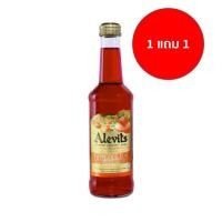 ราคา (1 แถม 1)Alevits เครื่องดื่มวิตามินโซดา กลิ่นหอมของรสผลไม้ ปราศจากน้ำตาล เอลวิทส์ 270มล. กลิ่นสตรอเบอร์รี่ (8061376358)