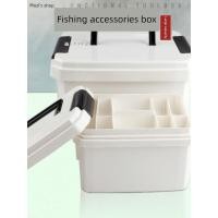 ราคา กบยางแก้คัน บอดี้กบยาง เหยื่อล่อปลาตะขอกล่องกล่องเก็บอุปกรณ์ตกปลาแบบพกพาตกปลาไต้หวันความจุขนาดใหญ่ตกปลาทะเลกล่องตกปลากล่องด้านในกล่องเก็บสีข (48254030183)