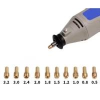 ราคา ดอกสว่าน ชุดก้านจับดอกสว่าน ขนาด0.5-3.2mm 10ชิ้น สำหรับเครื่องแกะสลัก เครื่องเจียสายอ่อน งานแกะสลัก อะแดปเตอร์ แปลงสว่าน (43959023219)