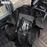 ราคา ส่งจากไทยลายพิมพ์ตัวละคร แขนสั้น คอกลม เสื้อยืด ผ้าฝ้ายแท้ เกรดพรีเมี่ยม วินเทจฟอกน้ำ oversize YG2678 (42010521764)