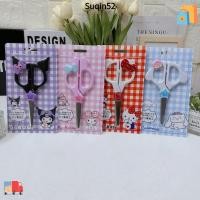 ราคา SUQIN52 กรรไกรนิรภัย Sanrio​​,คิตตี้สแตนเลส ​​กรรไกรงานฝีมือสําหรับเด็ก​​, กันลื่นดีไซน์ Kuromi Melody Blunt Tip ​​กรรไกรการ์ตูน​​ งานฝีมือก่อนวัยเรียน​​ (46102878812)