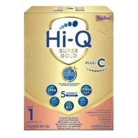 ราคา [นมผง] Hi-Q Super Gold Plus C สูตร 1 ไฮคิว ซูเปอร์โกลด์พลัสซี นมผงดัดแปลง เด็กแรกเกิด-1 ปี 600 กรัม (13881643964)