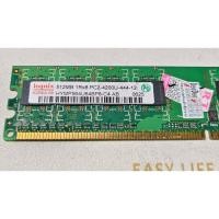 ราคา หน่วยความจำประเภท DDR2 สำหรับคอมพิวเตอร์เดสก์ท็อป Hynix 512MB DDR2 PC2-4200U 240-Pin HYMP564U64BP8-C4 AB สินค้ามือ2 (43827065654)