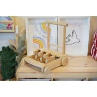 ราคา รถไม้ผลักเดิน รถไม้ต๊อกแต๊ก ผลิตจากไม้แท้ จากญี่ปุ่น ไร้เสี้ยน สภาพสวย (19586302804)