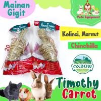 ราคา TIMOTHY CARROT BY OXBOW/OXBOW RABBIT GUINEA RABBIT BITE TOY/RABBIT ของเล่น (3395455937)