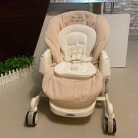 ราคา เก้าอี้ไฮแชร์ (เก้าอี้ทานข้าว & เปลไกว) ยี่ห้อ Combi สีครีมเพราะเบาะรอง (4414450567)