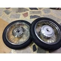 ราคา ล้อเดิม Honda Scoopy i สินค้ามือสอง ล้อซี่ลวดแท้ดุมแท้ (26772181484)