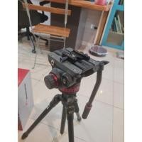ราคา หัววีดีโอ manfrotto mvh502ah พร้อมขาตั้ง benro หัวบอล (28950274558)