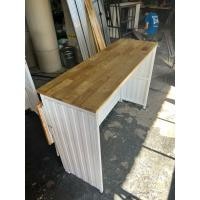 ราคา เคาเตอร์ไม้แลคเกอร์หัวโล้น+แผ่นรอบด้าน️️ (27773550125)