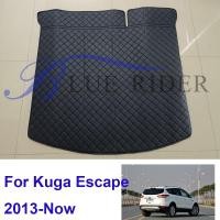 ราคา สําหรับ Ford Escape Kuga 2013-2025 PU Boot Mat ด้านหลัง Trunk Cargo ถาดชั้นพรม Mud Protector Cover (44903285818)