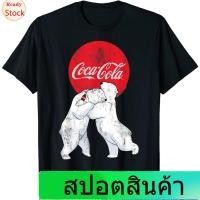ราคา Illicit เสื้อยืดกีฬา Coca-Cola Christmas Polar Bears Classic Logo T-Shirt Sports T-shirt (11096932919)