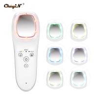 ราคา เครื่องนวดหน้า อัลตราโซนิก มีไฟ LED ร้อน และเย็น เพื่อความงาม (22033565096)