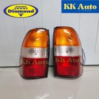 ราคา ไฟท้าย เสื้อไฟท้าย มิตซูบิชิ สตราด้า Mitsubishi Strada 3 สี ส้ม-ขาว-แดง L200 STRADA ปี1996-2000 (41955203993)