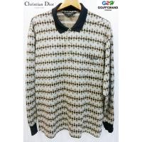 ราคา Christian Dior แท้ เสื้อยืดโปโลแขนยาวลายวินเทส (5014309173)