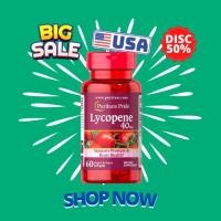 ราคา Imported from USA Puritan's Pride Lycopene 40 mg/ 60 Softgels ไลโคปีน อเมริกา แท้ 100% (29486719890)