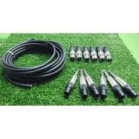 ราคา สายสัญญาณXLR ชุดสายสัญญาณสำหรับต่อเอง มีสายไมค์สเตอริโอ6เมตร1เส้น ปลั๊กไมค์โมโน6ตัว แจ๊คแคนน่อนตัวเมีย6ตัว 1ชุดมี13ชิ้น (7878431020)