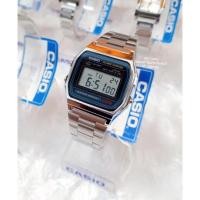 ราคา นาฬิกา CASIO นาฬิกาดิจิตอล วินเทจ จับเวลา ตั้งปลุก มีไฟ สายปรับเลื่อน (4114872323)