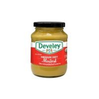 ราคา Develey (ดิวีเลย์) Medium Hot Mustard ( มัสตาร์ดเผ็ดปานกลาง ตราดีวีเลย์ ) ขนาด 350 กรัม (44169998001)