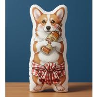 ราคา หมาขี้เมา ทาสหมา ตุ๊กตาไดคัท พิมพ์สองด้าน หมอนตุ๊กตา ของขวัญ Corgi คอร์กี้ Chihuahua เชาเชา Dachshund Dalmatian (54403830784)