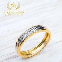 ราคา YHLG แหวนทองเรียบชุบสี น้ำหนักครึ่งสลึง (2681622206)