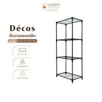ราคา DECOS ชั้นวางของเหล็ก 4 ชั้น 55 ซม. รุ่น KT-SS2-4 สีดำ [ไม่รวมประกอบ] |ZWF| (27874959967)
