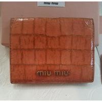 ราคา ที่ใส่การ์ด ใส่บัตร Miu Miu แบรนด์เนม ของแท้ 100% (8920253832)