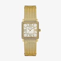 ราคา Guess นาฬิกาข้อมือผู้หญิง Dress White Dial Gold รุ่น W0826L2 (4535931841)