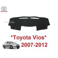 ราคา พรมปูคอนโซลหน้ารถ Toyota Vios 2007 2008 2009 - 2012 โตโยต้า วีออส ปูแผงหน้าปัด หน้ารถ พรมคอนโซล พรมคอนโซน พรม พรมหน้าปัด (2610168935)