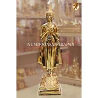 ราคา พระประจำวันศุกร์ ปางรำพึง เนื้อทองเหลืองขัดเงา ขนาดหน้าตัก 3นิ้ว (13679396191)