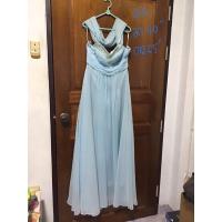 ราคา ราตรียาว สีฟ้าอ่อน ตำหนิมือสอง ขอคนรับได้ (23865063111)