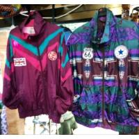 ราคา เสื้อแจ็คเก็ตวินเทจผ้าร่มColorfulอก46" (22942405806)