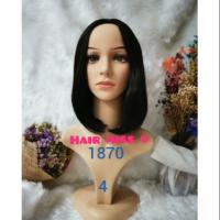 ราคา วิกผมทรงแสกกลางความยาวปะบ่า วิกผมผู้หญิง ผมปลอมไหมแท้ 100% (2781367814)