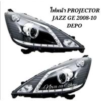 ราคา ไฟหน้า​ ไฟหน้าโปร​เจ็คเตอร์​ HONDA​ JAZZ​ GE​ 2008​ 2009​ 2010​ LED​ (1คู่) (24304668773)