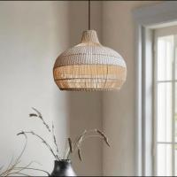 ราคา โคมไฟระย้าหวาย โคมไฟระย้า นํา โมเดิร์น สไตล์ญี่ปุ่น สําหรับตกแต่งห้องนอน/ห้องนั่งเล่น/ห้องครัว (56803846100)