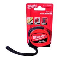 ราคา MILWAUKEE ตลับเมตรรุ่น RED 3 เมตร/10 ฟุต รุ่น 48-22-7812 (42515699565)