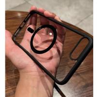 ราคา แม่เหล็กชาร์จไร้สายเคลือบอะคริลิใสเคสแข็งเข้ากันได้กับiphone7 8 Plus 11 12 13 14 15 Pro MAX XR X XS MAXมินิกันชนซิลิโคนโปร่งใสฮาร์ดเคสคอมพิวเตอร์ (23880914127)