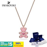 ราคา Swarovski สร้อยคอโซ่เงิน จี้รูปหงส์ หมีเท็ดดี้ ไม่จางหาย เครื่องประดับ สําหรับผู้หญิง ของขวัญวันเกิ (27462667565)