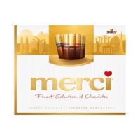 ราคา Merci Finest Selection of Chocolates 250g มี 20 ชิ้น 8 รสชาติ สินค้าจากเยอรมัน BBF.31/03/26 (26916968081)