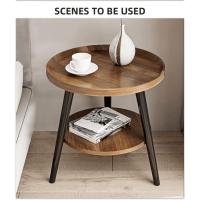 ราคา DELICATO โต๊ะกลาง Minimal style ขนาด 40x40x48 ซม. สีวอลนัท (24977644771)