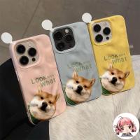 ราคา สต๊อกไทย เคสสำหรับไอโฟน11 ลูกสุนัขชิบะ ทำหน้าตลก เคสเหมือนอุกกาบาต For IPhone11 12 13 6/7/8 14 15PLUS 16ProMAX XR XSMAX (27041157252)