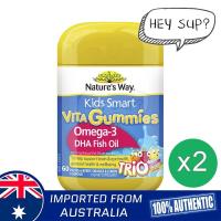 ราคา Nature's Way Kids Smart Vita Gummies Omega-3 DHA Fish Oil 60 Gummies x 2 (10633436416)
