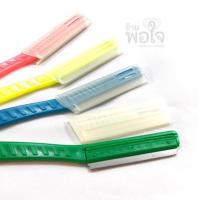 ราคา มีดโกนด้ามพลาสติก ใบมีดโกนตราแมลงปอ 1*4 (4177451883)