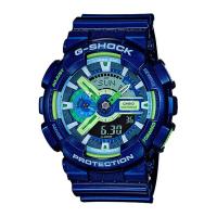 ราคา Casio G-Shock นาฬิกาข้อมือผู้ชาย สายเรซิ่น รุ่น GA-110MC-2A - สีน้ำเงิน (408720022)