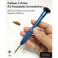 ราคา P2 Pentalobe 0.8 มม.ไขควงสําหรับ iPhon สกรูด้านล่าง - iPhon XS 8 7 6 5 SE 11 12 13 P (22175823843)