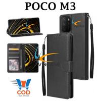 ราคา XIAOMI POCO M3 FLIP LEATHER CASE PREMIUM - FLIP WALLET CASE LEATHER สําหรับ XIAOMI POCO M3 - WALLET CASE | FLIP COVER หนัง | ที่ครอบหนังสือ | FLIP CASE (53401384840)