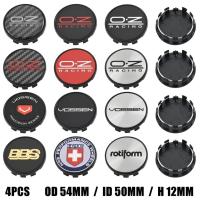 ราคา 4ตัว ฝาครอบล้อ HRE 54มม ฝาครอบดุมล้อ INFORGED ขอบ TRD สติ๊กเกอร์ ครอบดุมล้อ VOSSEN OZ AVID.1 ROTI (24442880974)